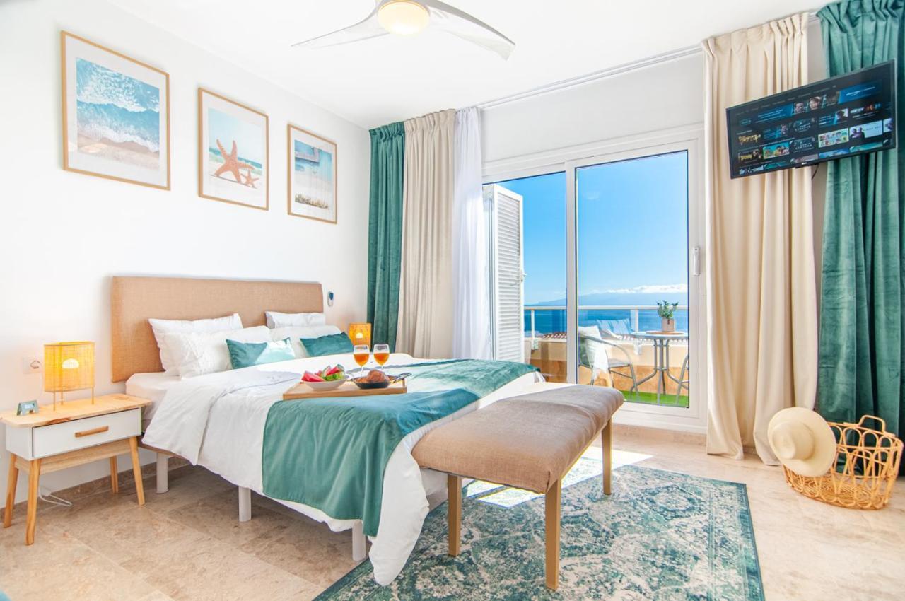 Вілла Luxury Townhouse With Panoramic Sea View Пуерто-де-Сантьяго Екстер'єр фото